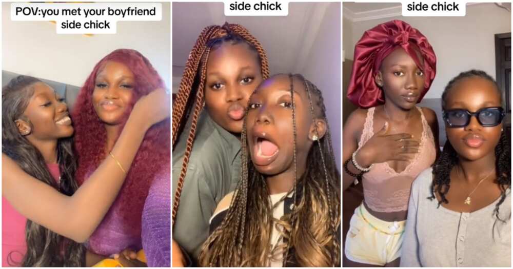 Girlfriend, side chick, boyfriend, Nigerian lady Girlfriend, side chick, boyfriend, Nigerian lady