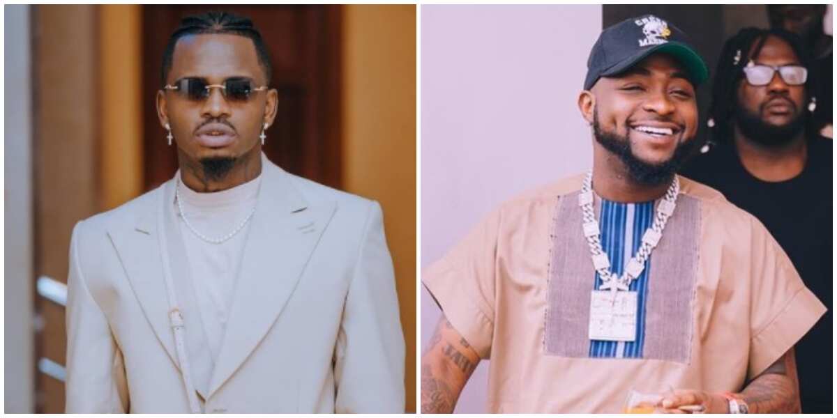 Diamond Platnumz talks about featuring Davido on a song, reveals he was on the verge of bankruptcy