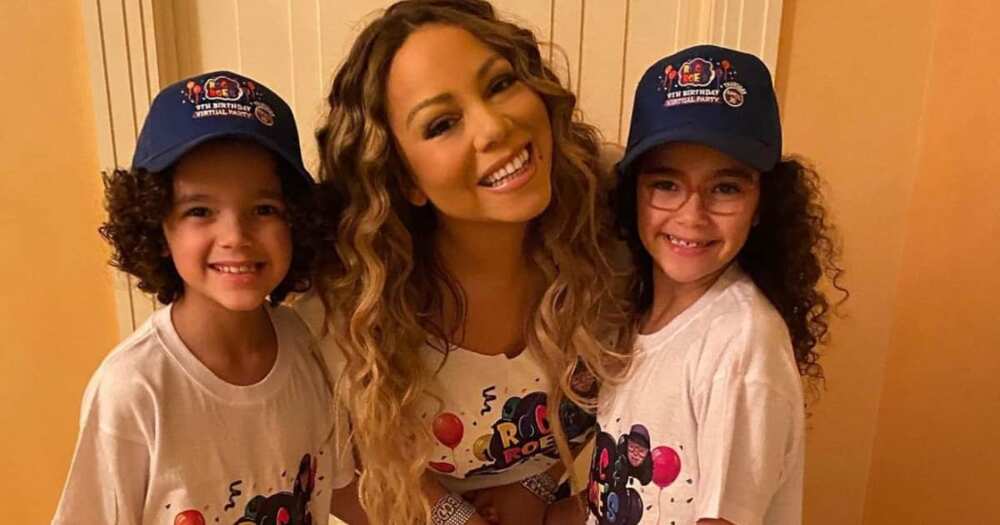 Mariah Carey says Nick Cannon's other kids are not stepsiblings to her twins.