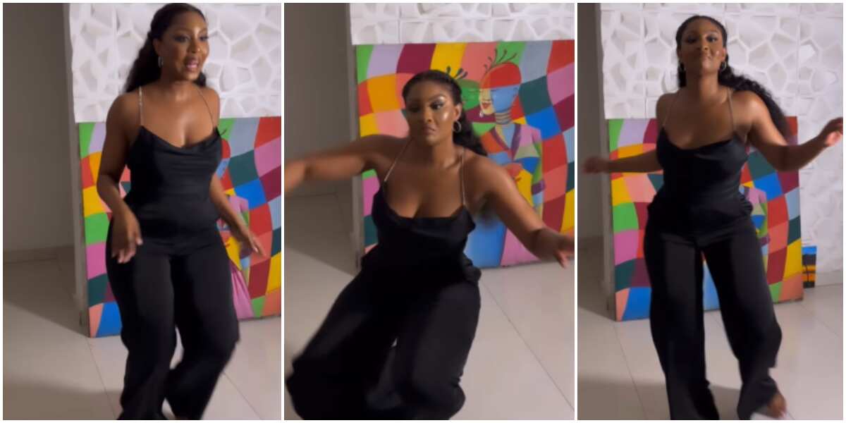 See how netizens are thirsting over pretty actress Osas Ighodaro's hot dance video