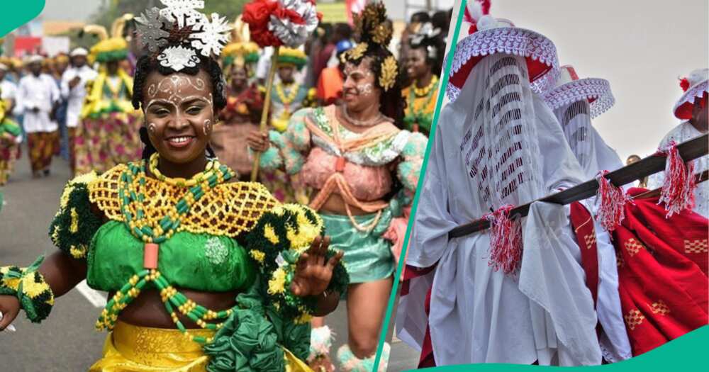 Calabar Carnival and the Lagos Eyo Festival.