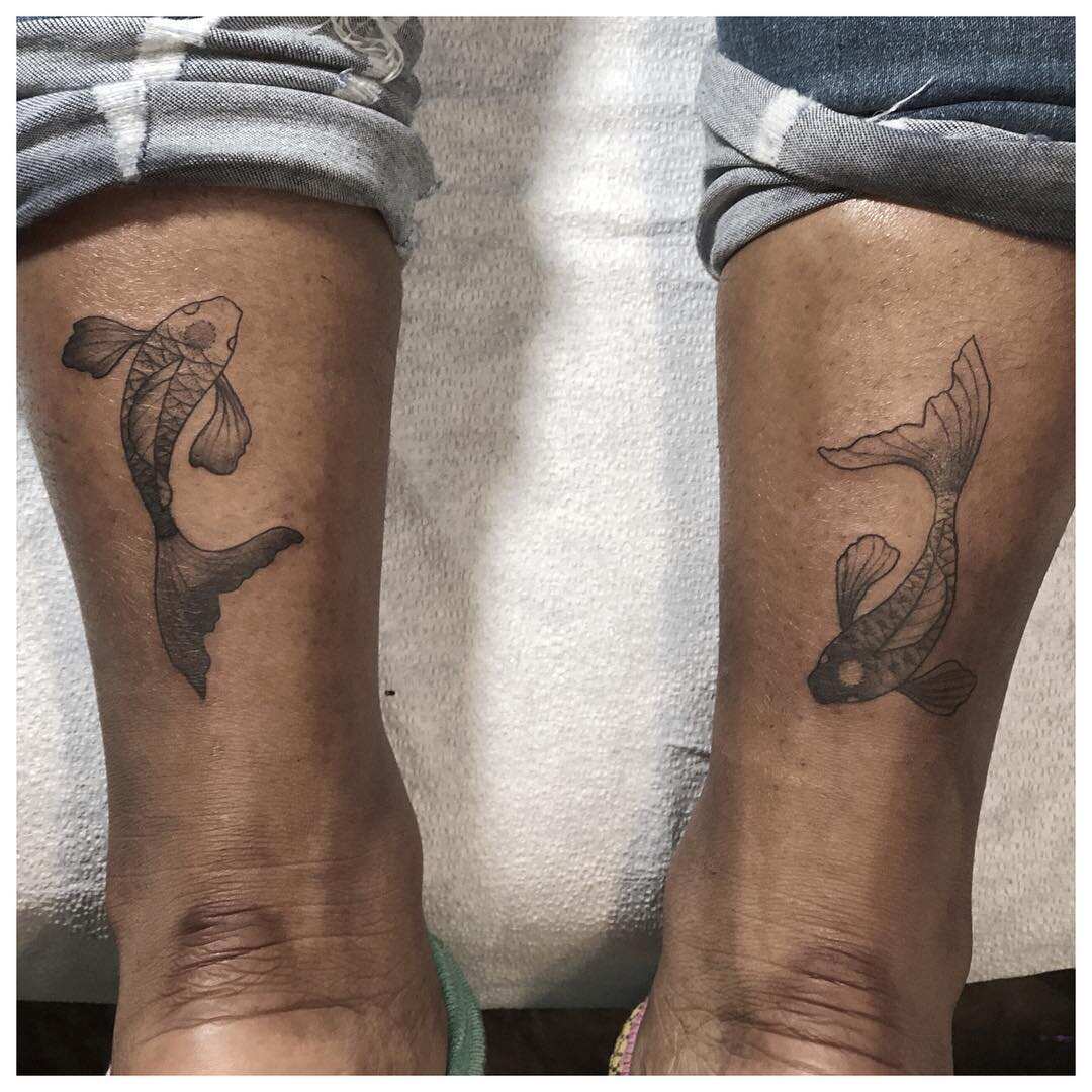 Had a lot of fun with these Pisces inspired tattoos #blackandgreytattoo # pisces #piscestattoo #Ink #Inkedmag #Tattoolife #Tattooed #Tats... |  Instagram