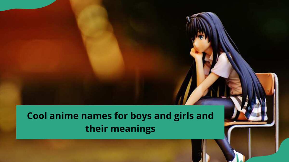 good anime names male