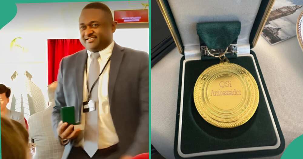 Nigerian man recognised in London.