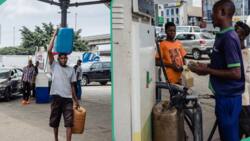 Petrol tanker drivers strike: Nigerian man laments as he buys fuel at N1,000 per litre in Enugu