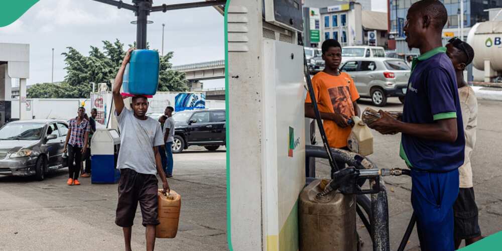 Man shares proof as he buys fuel at N1,000 per litre in Enugu, cries out
