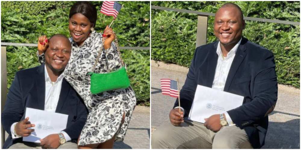 Tawa Ajisefini's hubby becomes US citizen