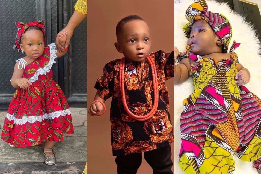 ankara gown styles for babies