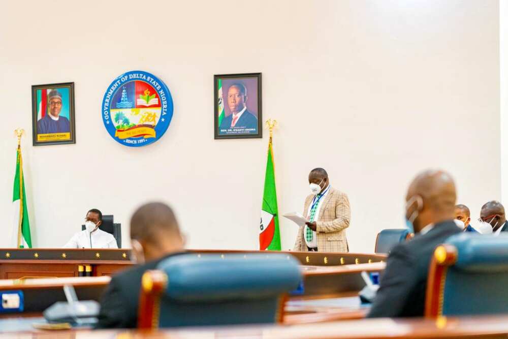 We're committed to ensuring peace in Delta, says Gov Okowa We're committed to ensuring peace in Delta, says Gov Okowa