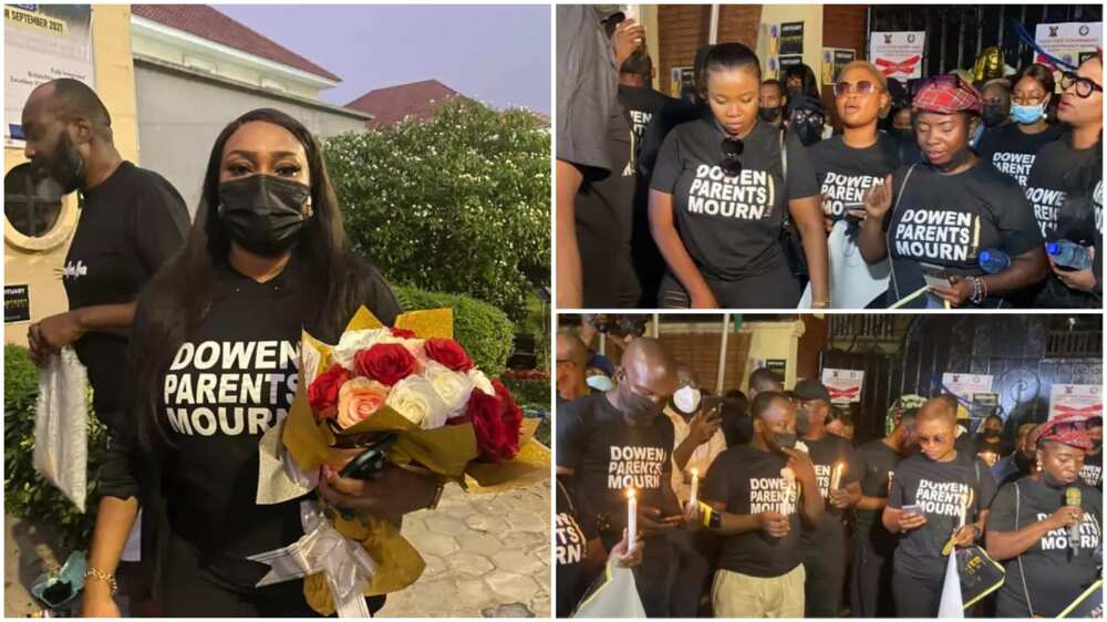 Sylvester Oromoni: Dowen College's Parents Forum Holds Candlelight Procession, Photos Emerge