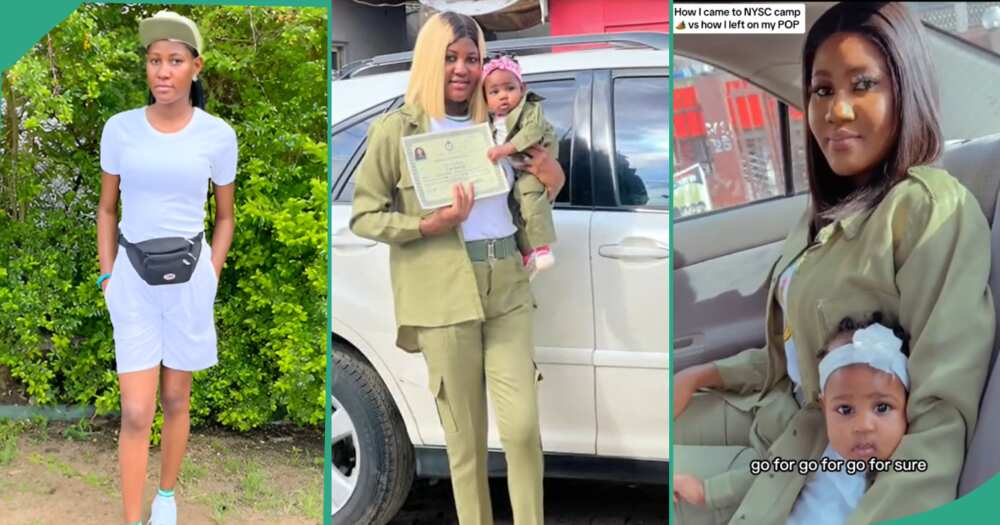 Lady gives birth during NYSC.
