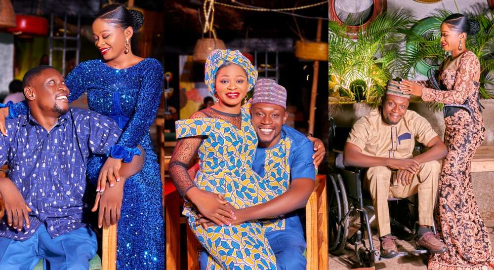 Photos of Shima and Msendoo who just got married.