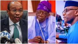 Godwin Emefiele: Osinbajo's aide reveals position on Tinubu's suspension of CBN governor, Nigerians react