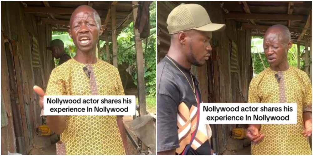 Veteran actor cries over being paid N1000