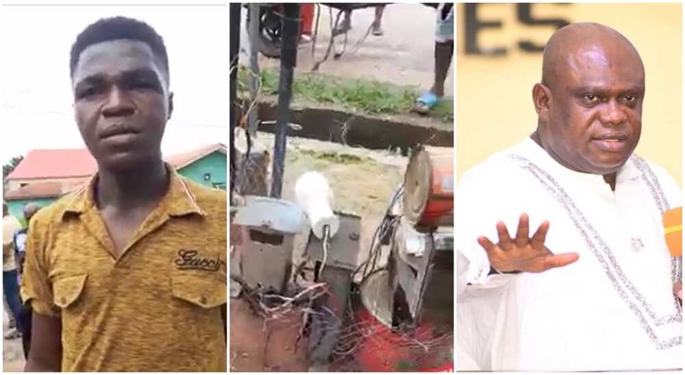 Solomon Ukoha, a Nigerian man who built power plant and Pastor Gift Chibuzor Chinyere who gave him scholarship. Solomon Ukoha, a Nigerian man who built power plant and Pastor Gift Chibuzor Chinyere who gave him scholarship.
