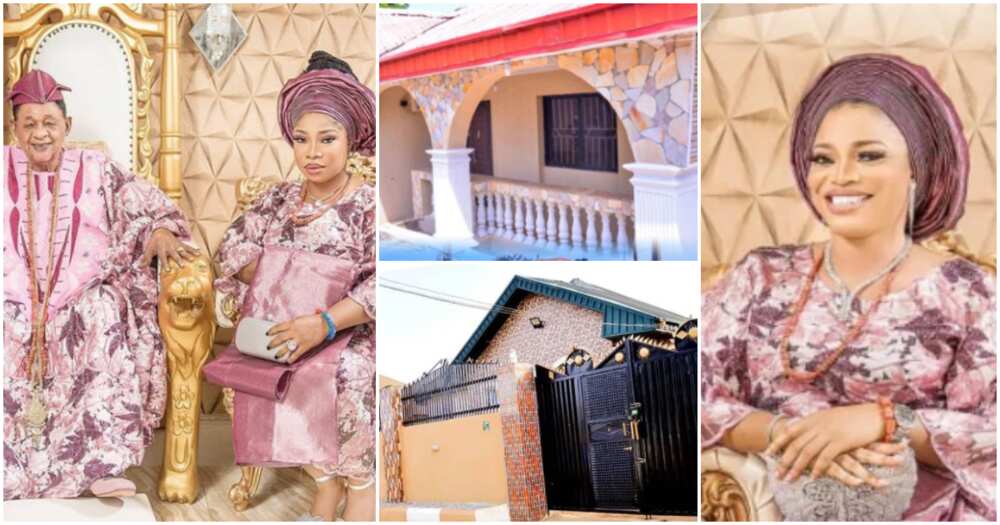 Late Alaafin of Oyo's queens show off their new houses