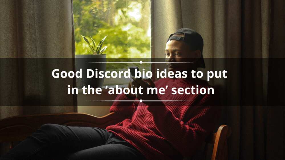 Good Discord bio ideas
