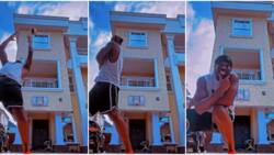 "Do it again": Fans react as Paul PSquare turns back and dunks basketball from 12 feet, video goes viral