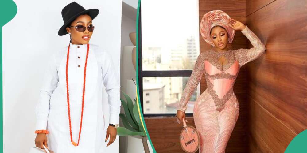 Mercy Eke glows in different traditional wears