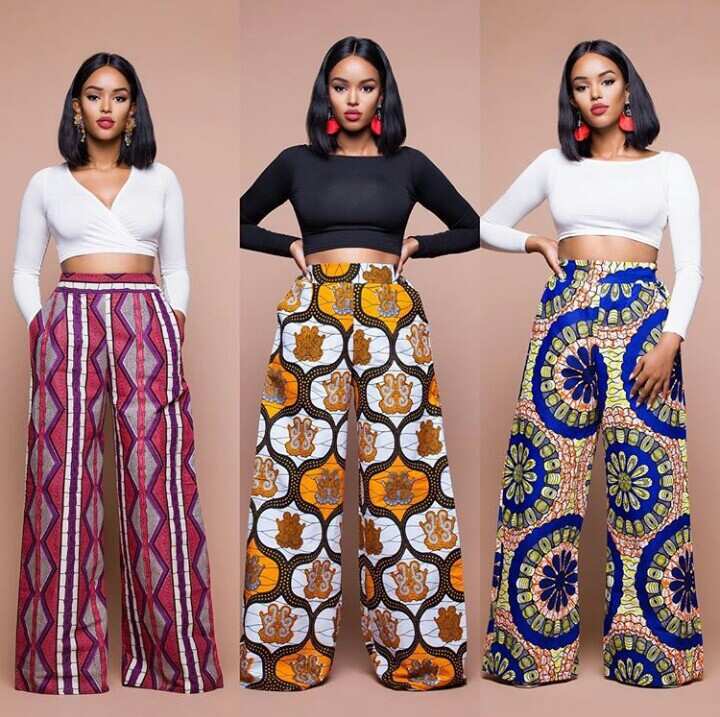 Ankara trousers styles for ladies