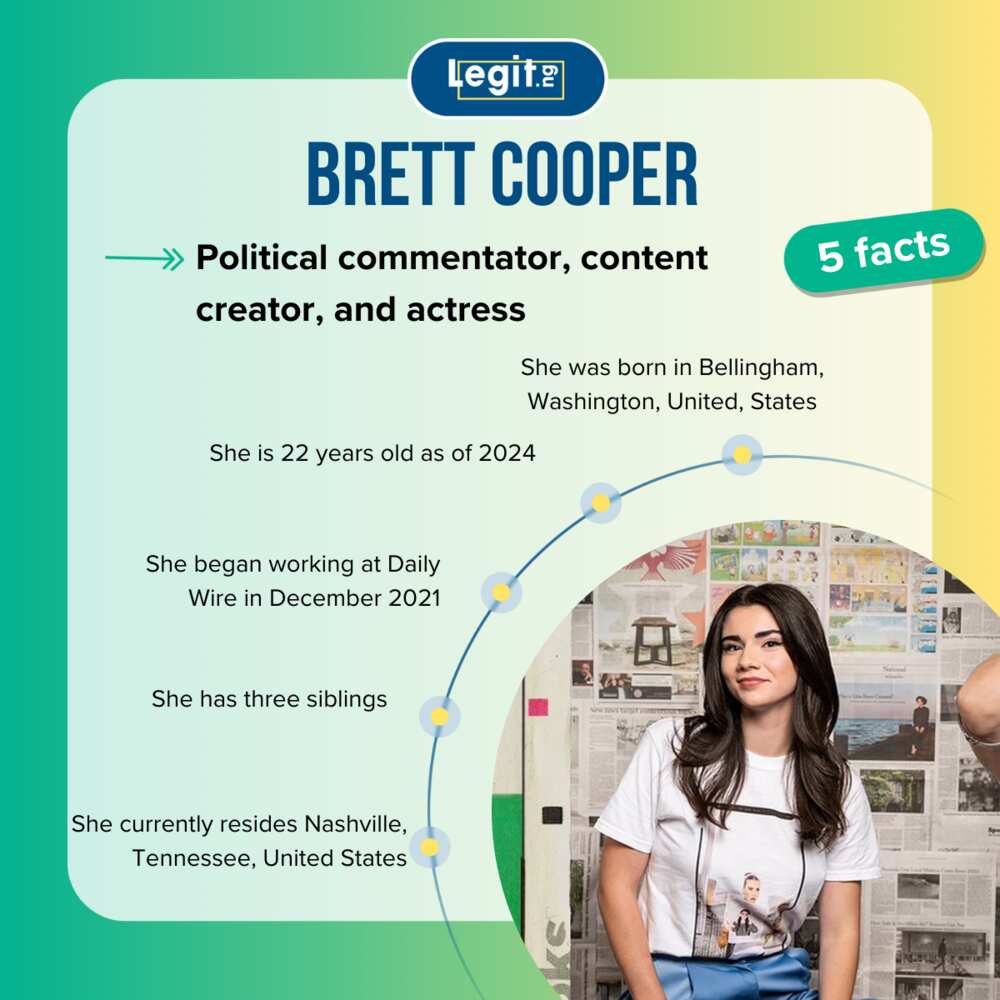 Top-5 facts about Brett Cooper.