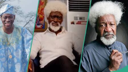 Reactions as Lateef Adedimeji teases fans with snippet of his new movie, "Wole Soyinka"