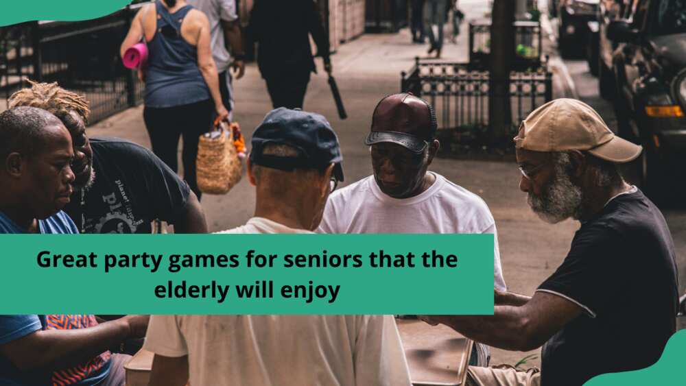 Party games for seniors