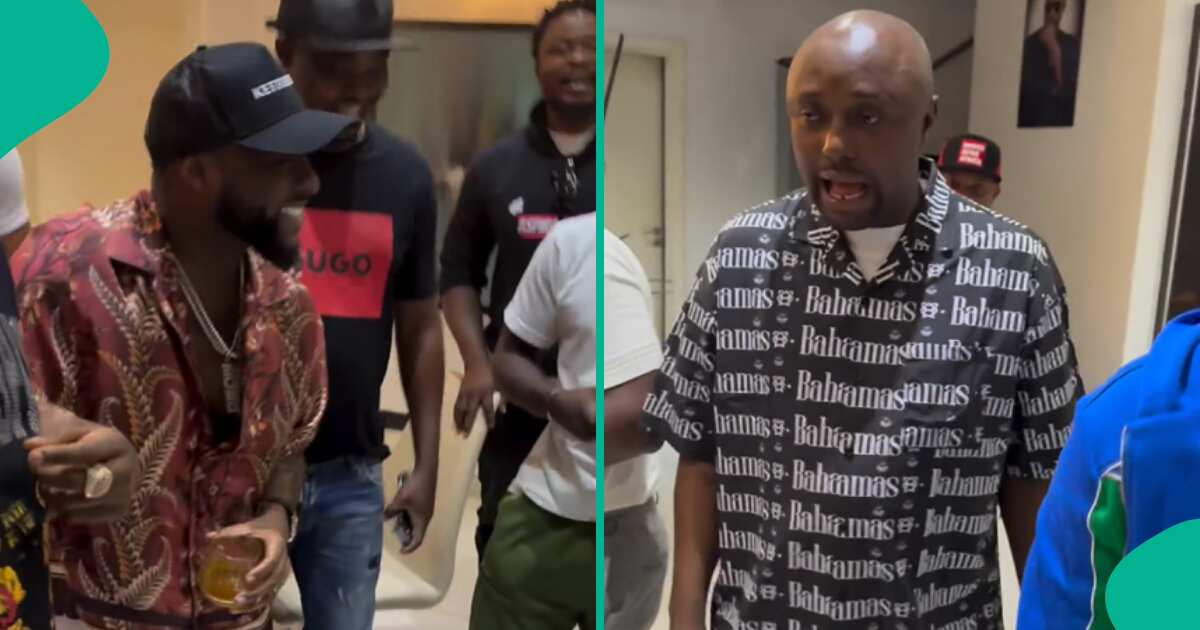 See Isreal DMW's hilarious display that had Davido, others, laughing hard (video)