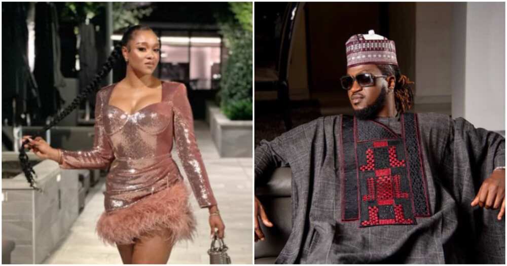 Paul and ex wife Anita Okoye Paul and ex wife Anita Okoye