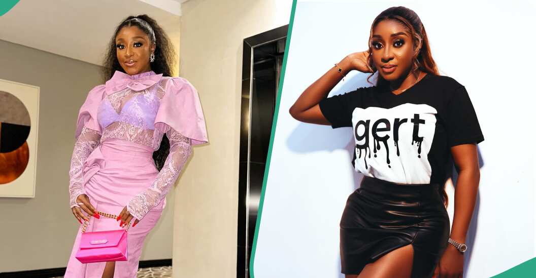 See the stylish denim outfit Ini Edo wore that got many talking