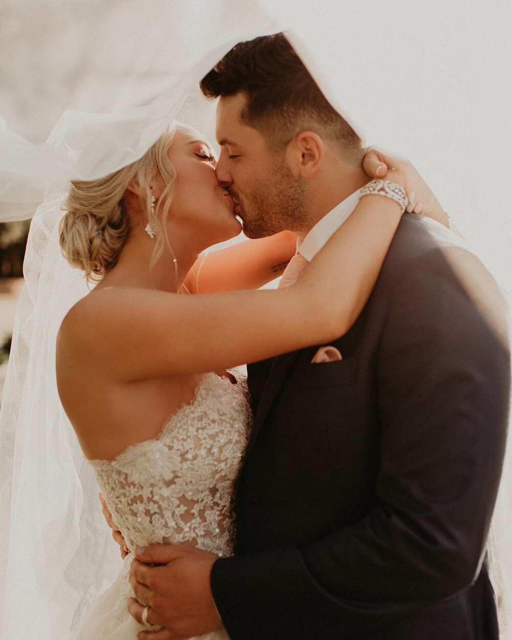 Baker Mayfield's wife Emily celebrates Panthers trade on wedding