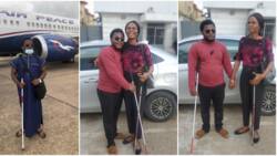 "She qualifies & meets my criteria": Blind man fixes emergency wedding with blind lady he just met