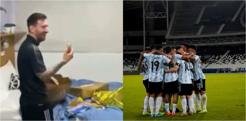 Argentine Players Give Messi Birthday Surprise In Hotel Room As He Clocks 34