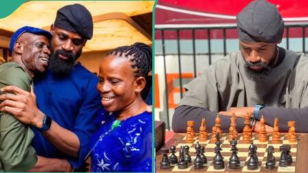 "Dad was a Danfo driver": Tunder Onakoya's parents get house gift from stranger after chess record