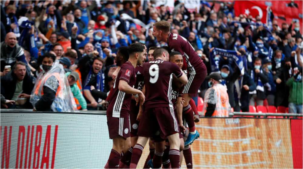 Tileman Scores As Iheanacho’s Leicester City Defeat Chelsea to Emerge FA Cup Champions