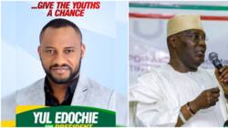 He might run again: Reactions as Yul Edochie reveals why Atiku must support his presidential ambition