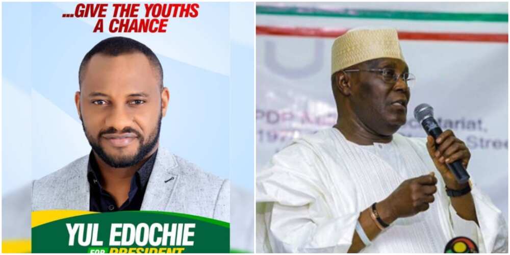 Yul Edochie talks about supporting Atiku