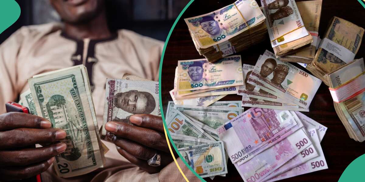 See latest naira exchange rate against euro, pound in official market
