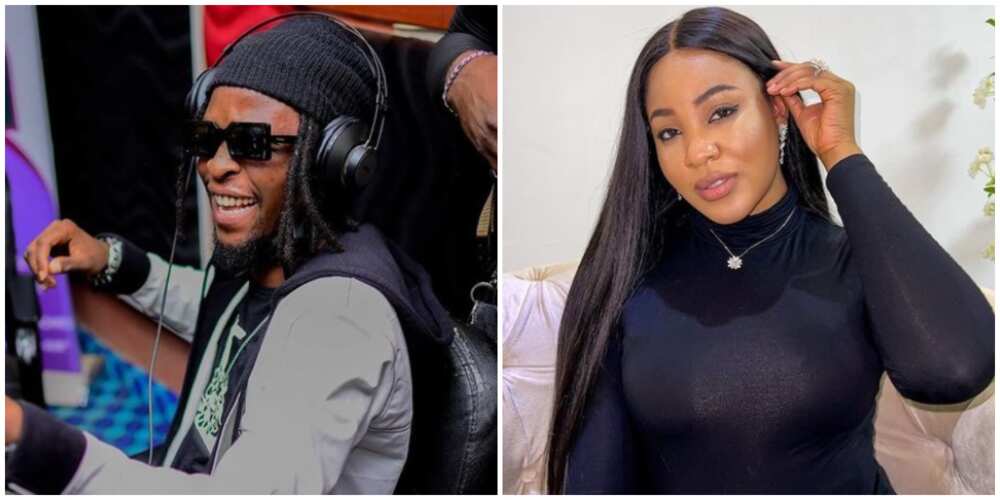 Ghanaian icons shun MC from asking Laycon questions about Erica