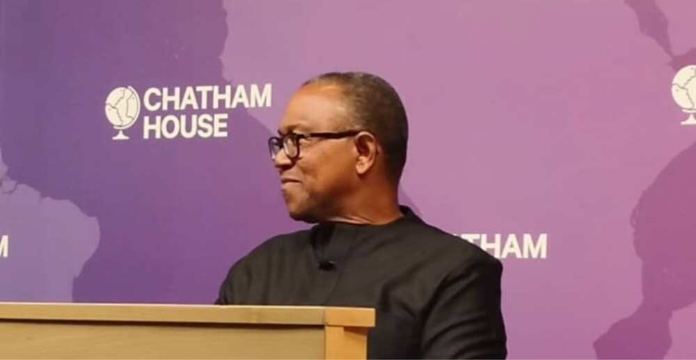 Peter Obi at Chatham House