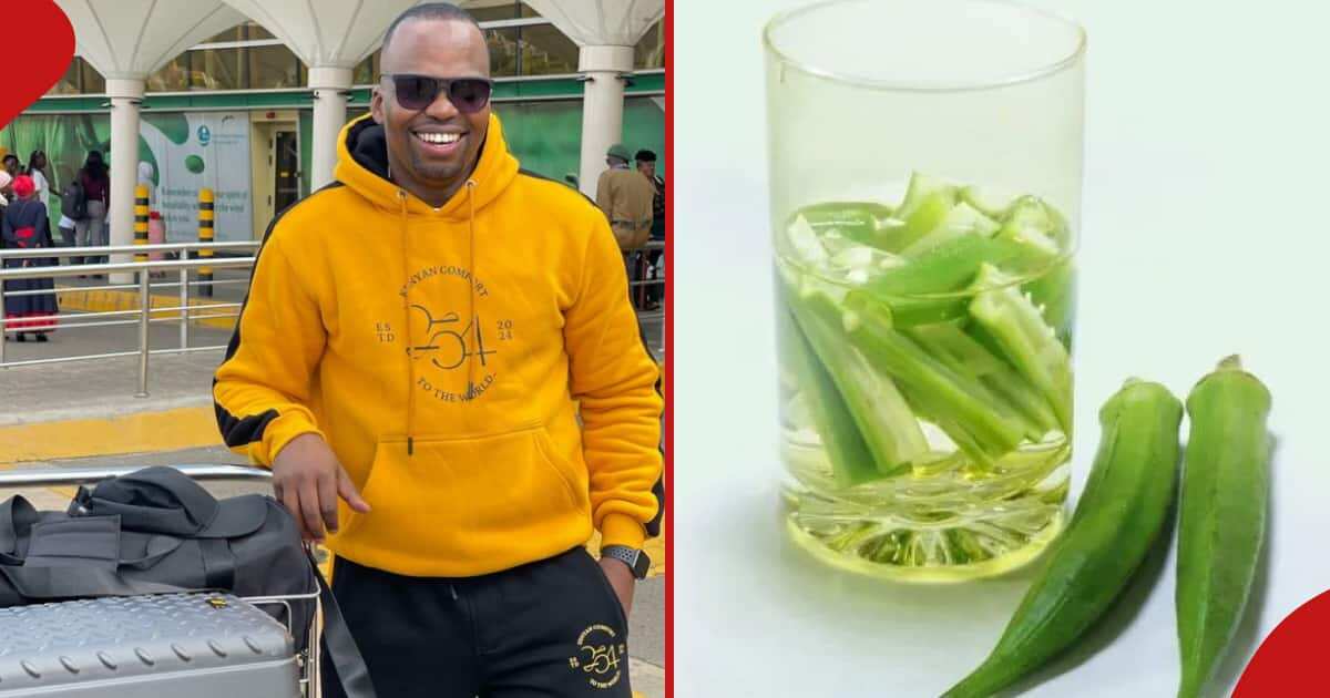 See what Ghanaian comedian said about ladies who drink okra water