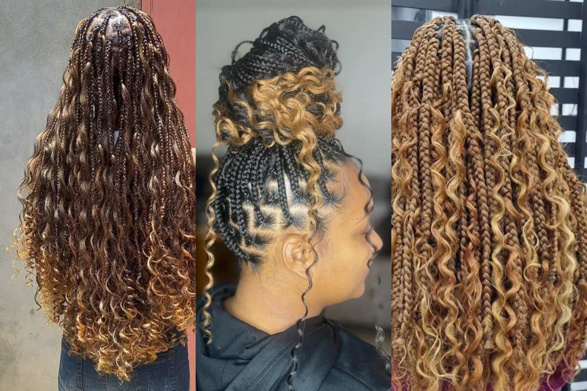 Top 60 goddess braids styles for 2024 for trendy ladies (pictures) 