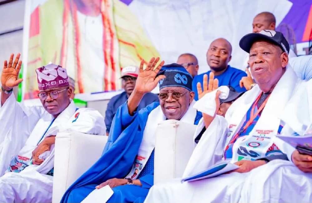 Tinubu da Ganduje Tinubu da Ganduje