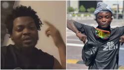 We need a remix: Fans gush over video of Olamide vibing to another song 'Clear' by Portable