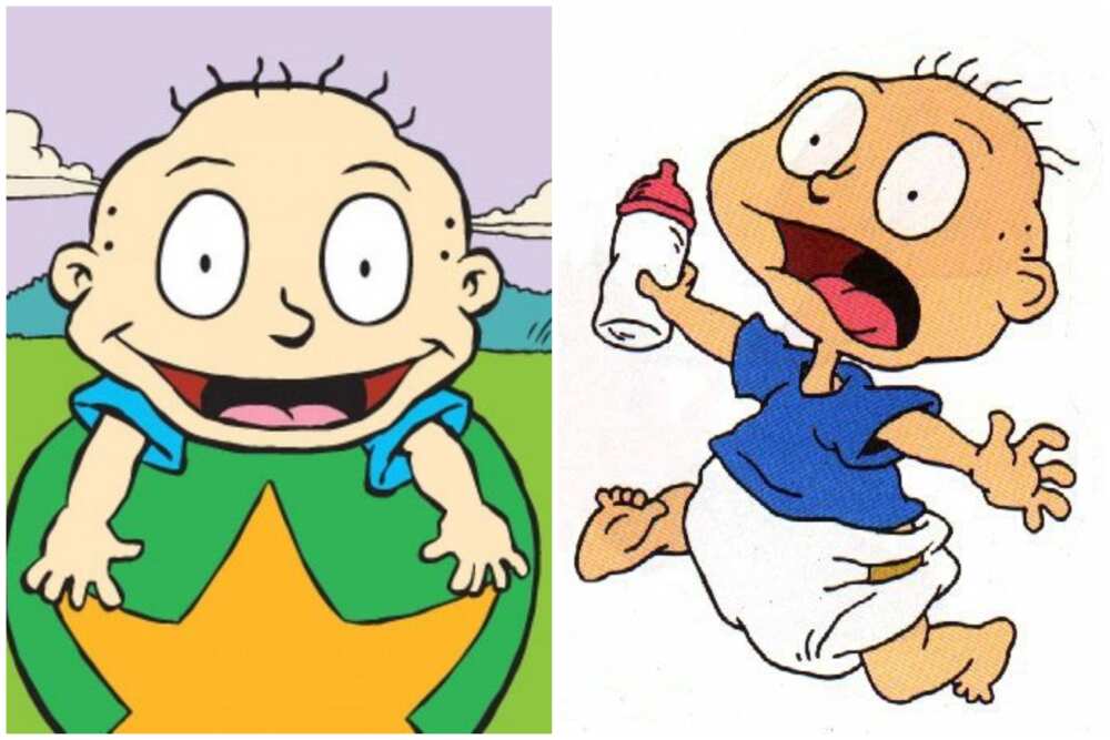 bald headed cartoon characters