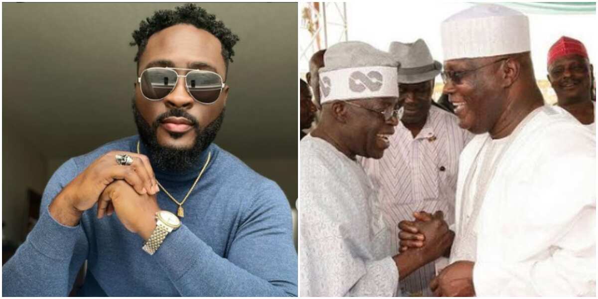 BBNaija's Pere takes a strong jab at Atiku, Tinubu, says they shouldn't be president of Nigeria