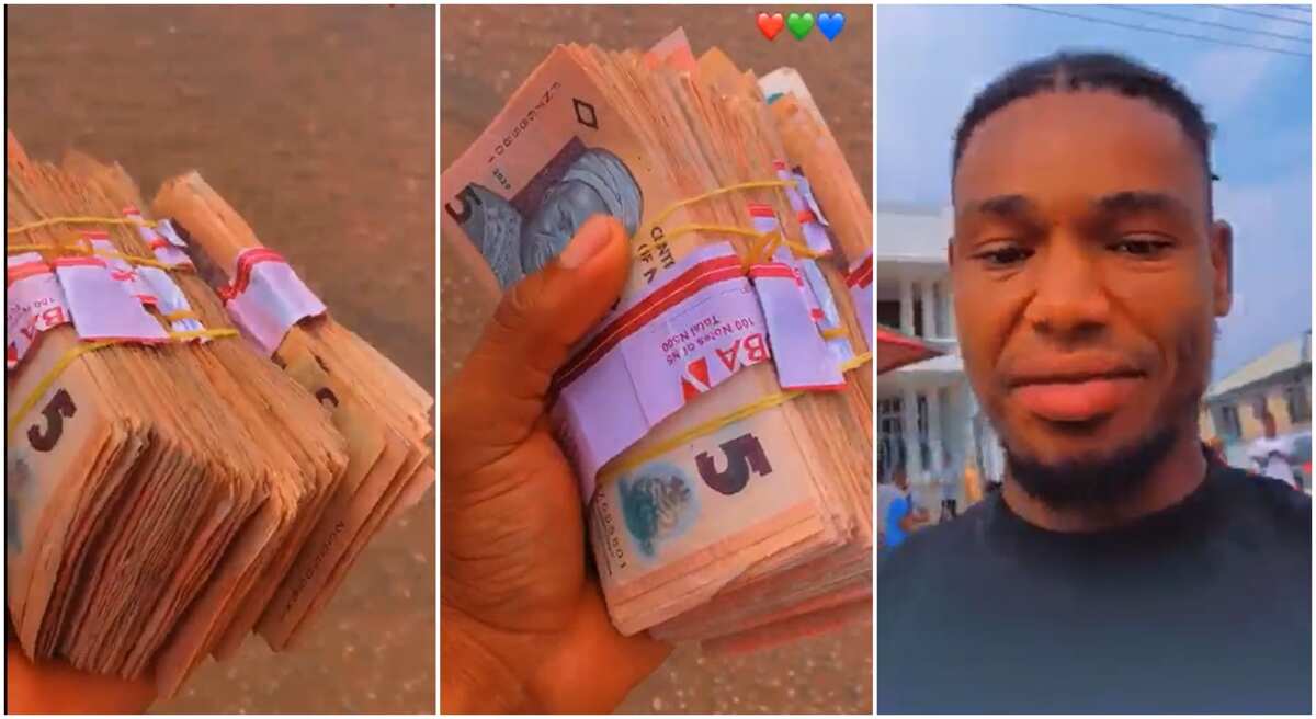 Man Goes Shopping with Bag Full of Bundles of Cash, Video Causes Frenzy 