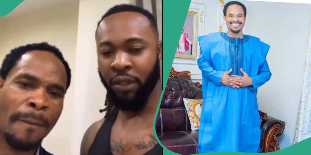 Video of Odumeje telling Flavour how he could rescue Nigeria's from it's current predicament goes viral.