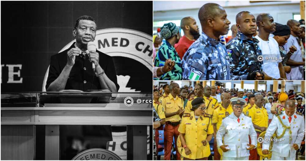 The General Overseer of the Redeemed Christian Church of God, Pastor Enoch Adeboye, Nigerian Army The General Overseer of the Redeemed Christian Church of God, Pastor Enoch Adeboye, Nigerian Army