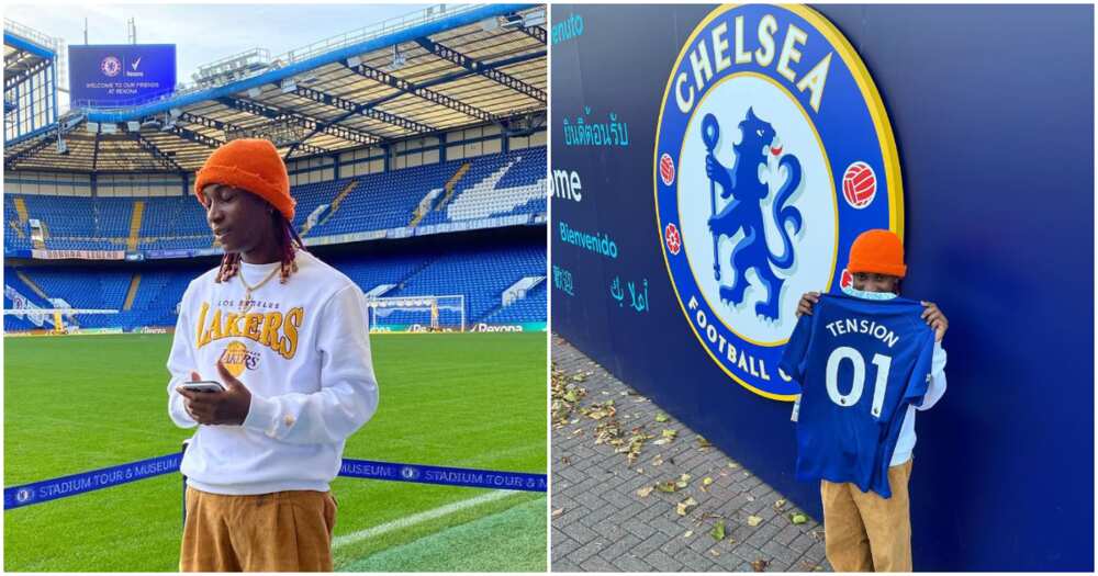 Bella Shmurda, Stamford Bridge, Chelsea